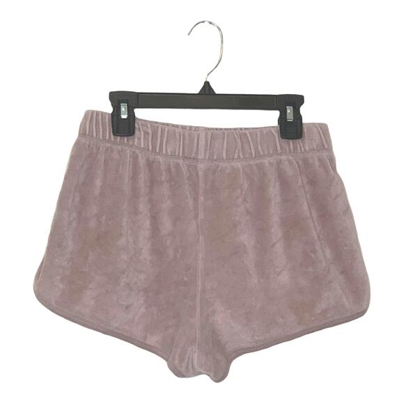 Topshop beige velour pull on short size 4 - Picture 2 of 6